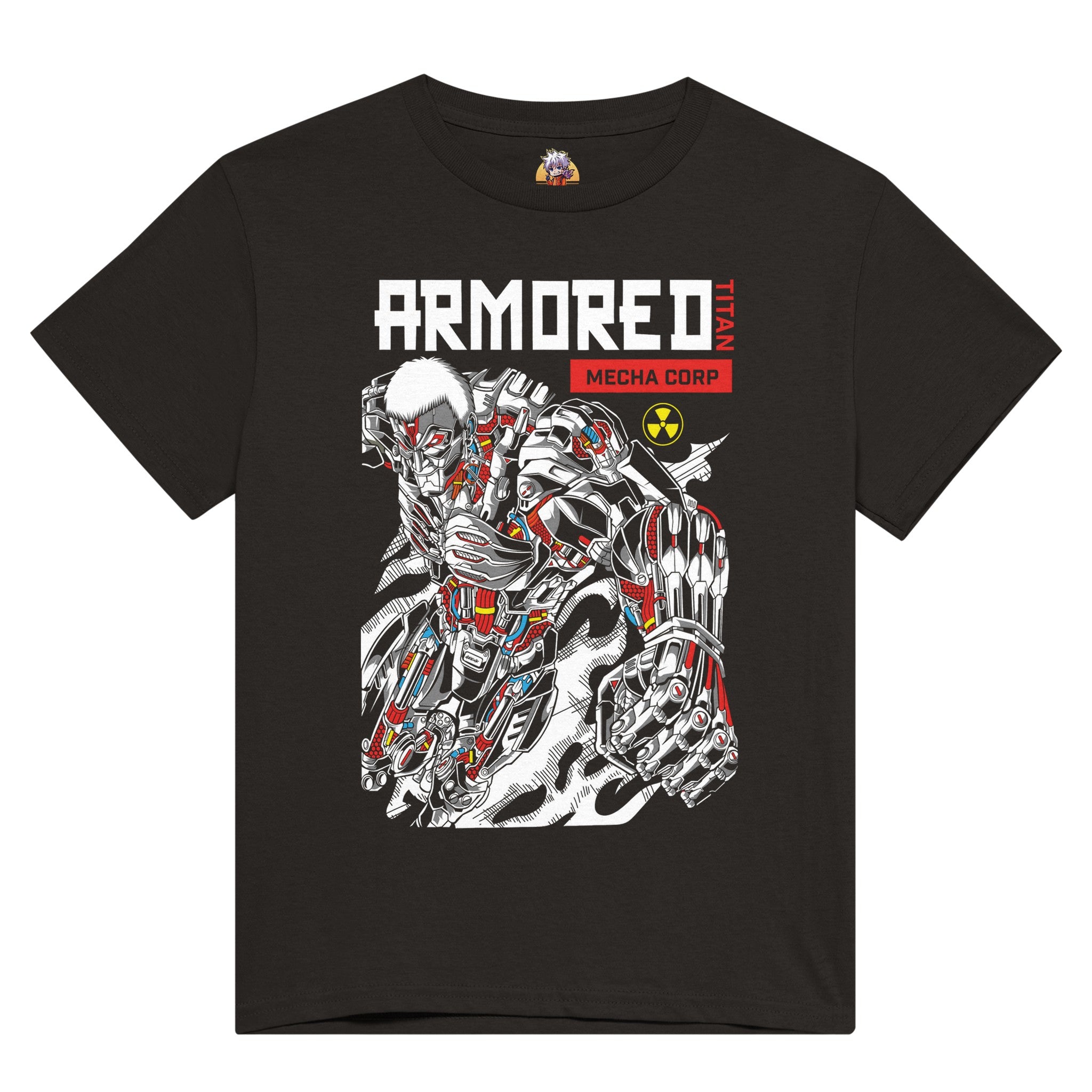 shop and buy attack on titan anime clothing armoured titan t-shirt