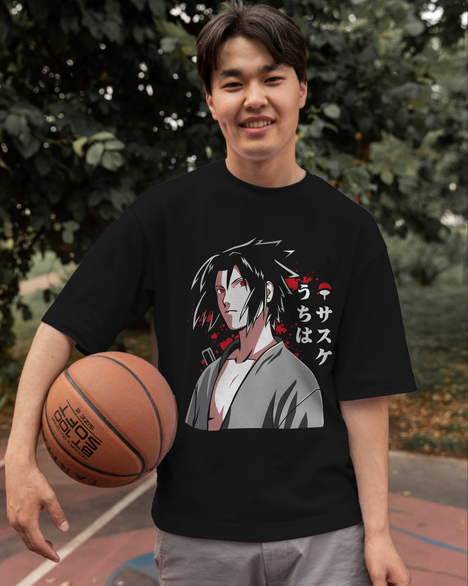shop and buy sasuke uchiha anime t-shirt