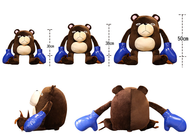 JJK Plush Boxing Bear | Anime Plush Toy
