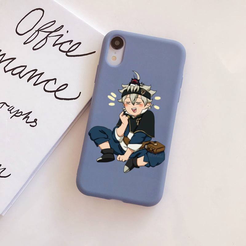 Black Clover | Cute Asta | Anime Phone Case For iPhone