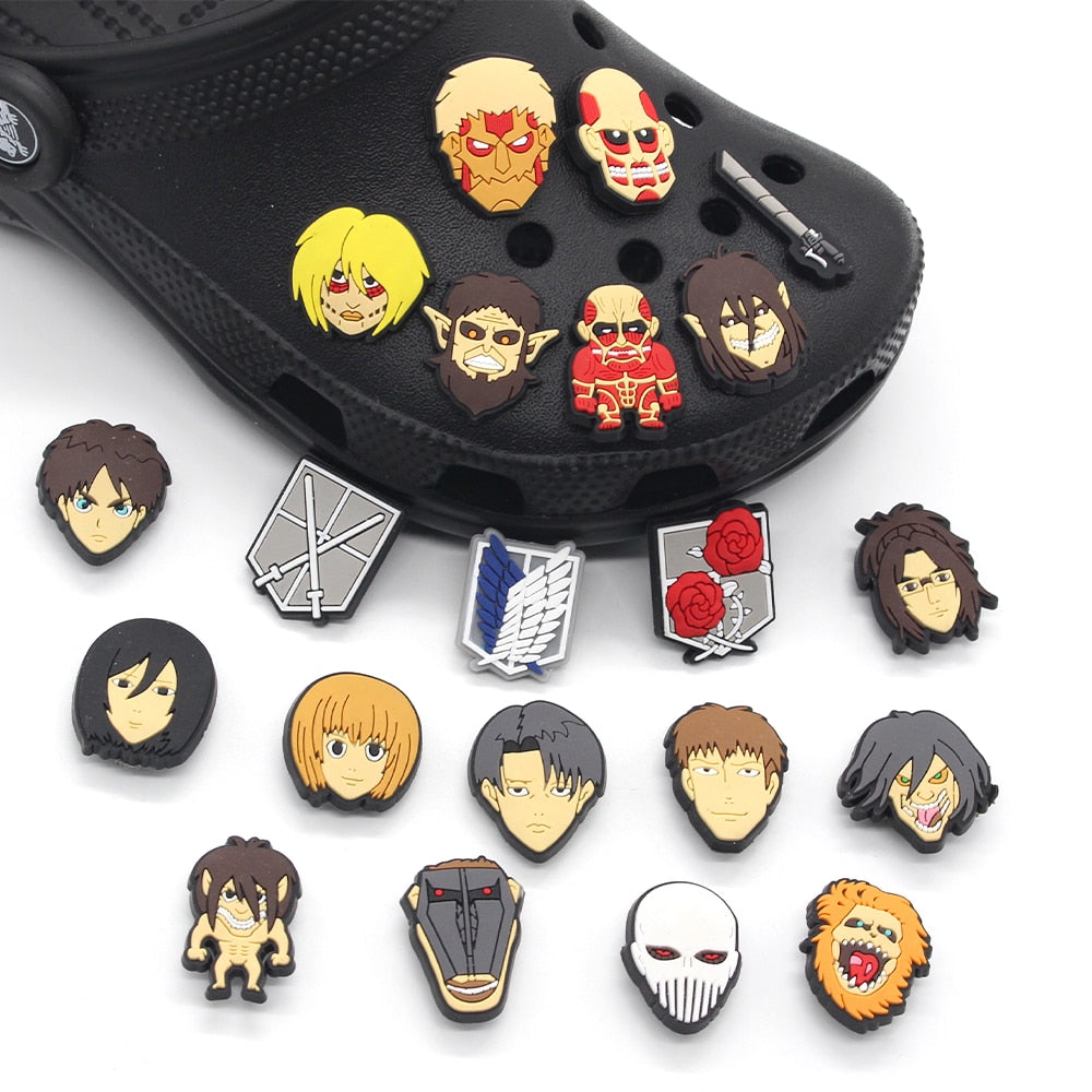 AOT | Anime Shoe Charms For Crocs – Anime Park