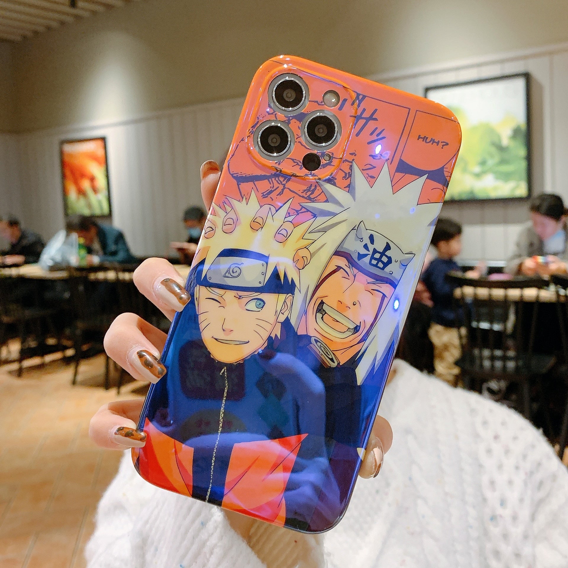 Naruto Shippuden | Naruto & Jiraiya | Anime Phone Case For iPhone