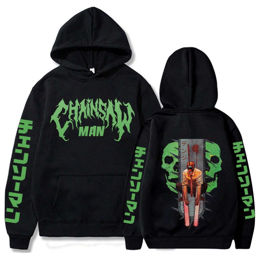 Chainsaw Man | Denji Devil Mode | Anime Hoodie OR Bottoms (Unisex)