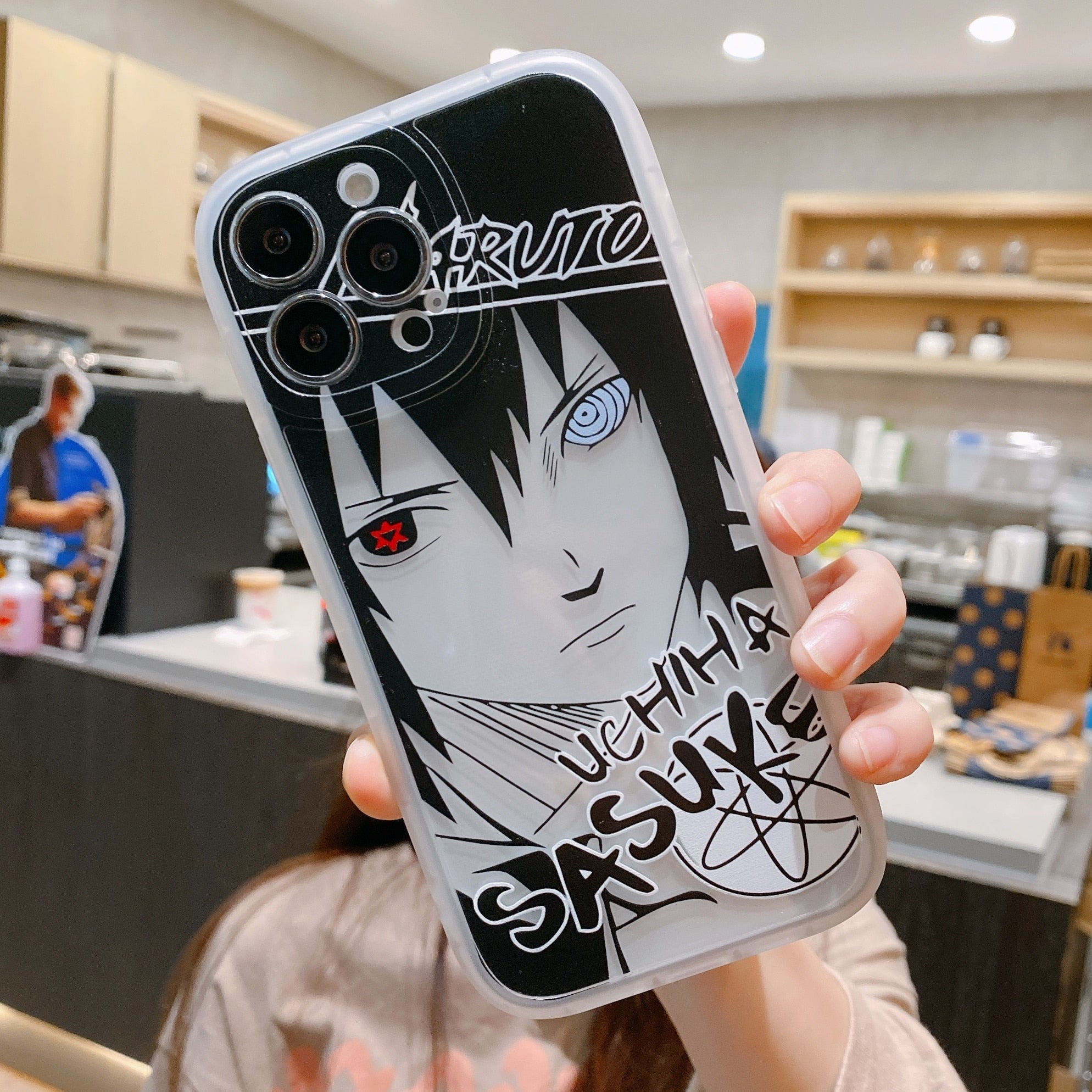 Naruto | Sasuke | Anime Phone Case For iPhone