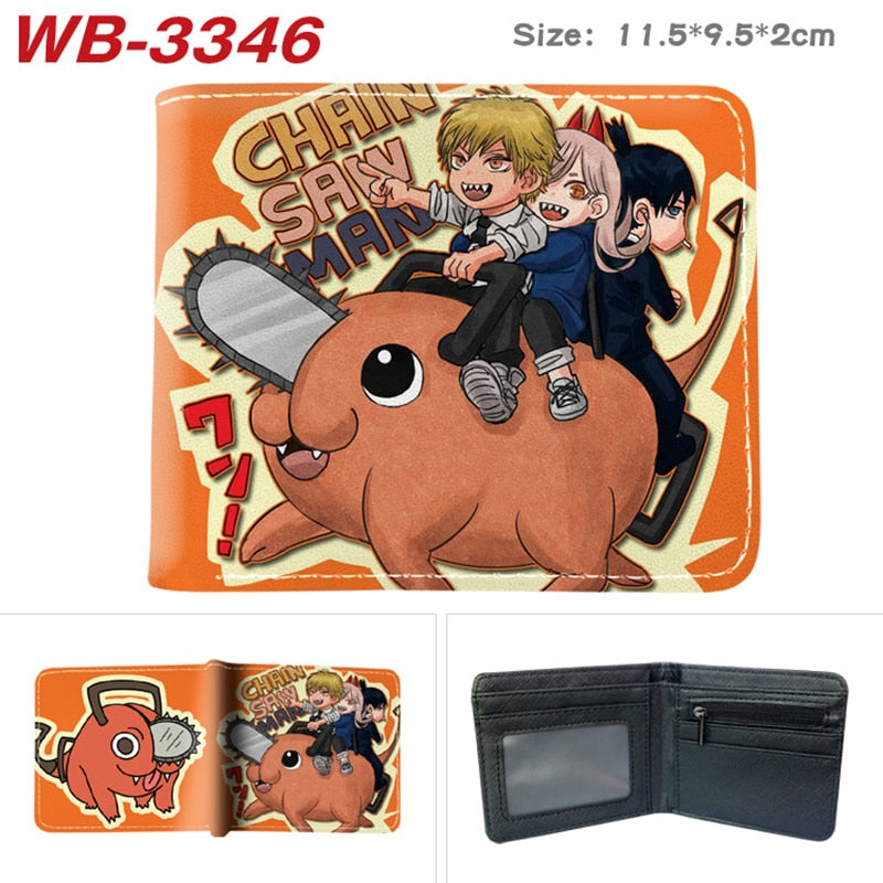 shop and buy chainsaw man anime wallet