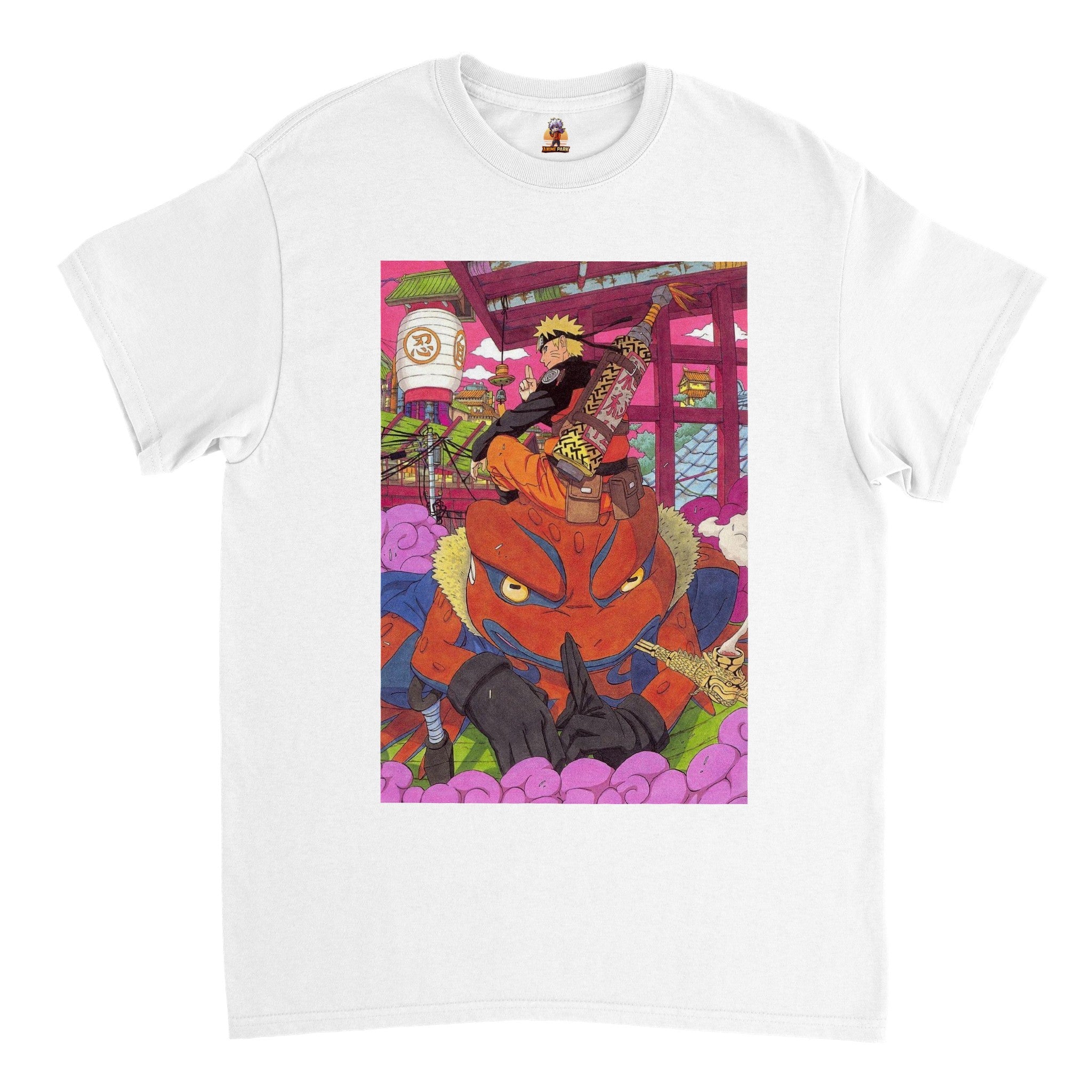 Naruto | Naruto & Gamakichi | Anime T-Shirt (Unisex)