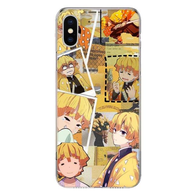 Demon Slayer | Zenitsu | Anime Phone Case For iPhone