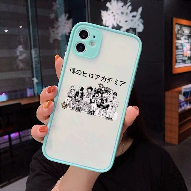 My Hero Academia | Anime Phone Cases for Iphone (Soft bumper)
