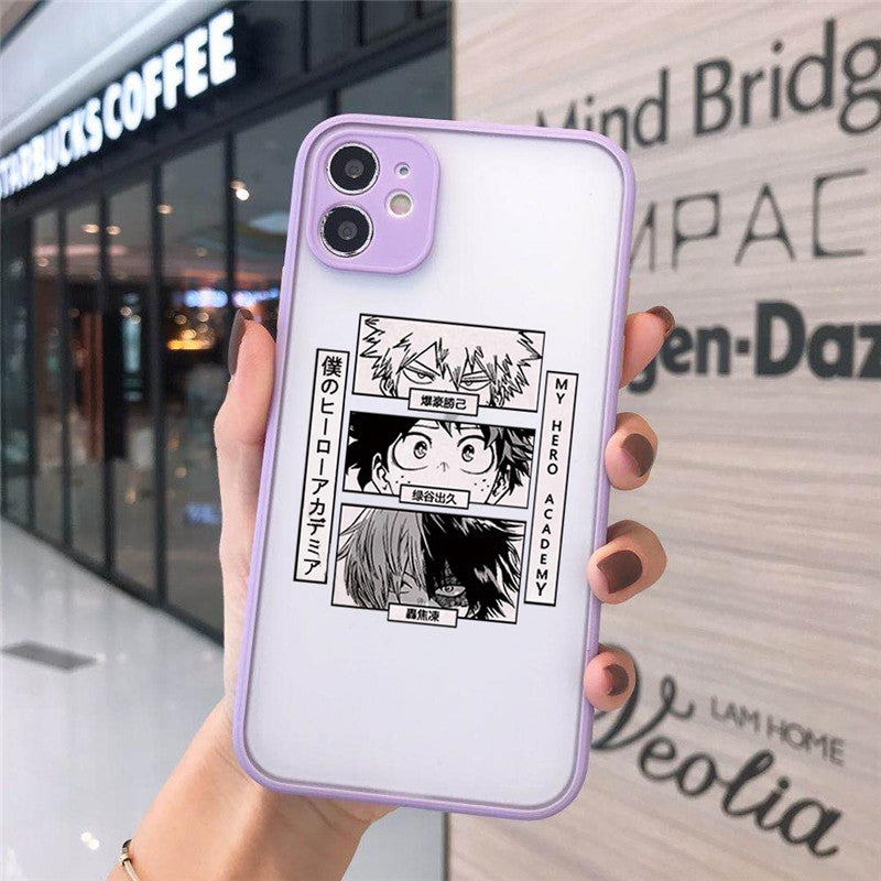 My Hero Academia | Anime Phone Cases for Iphone (Soft bumper)